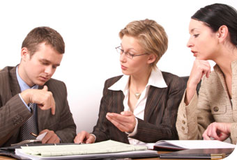 Meeting with our customers to identify areas and analyze results.