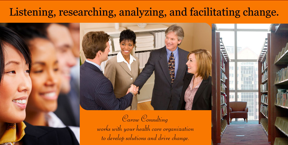 Listening, researching, analyzing and facilitating change.